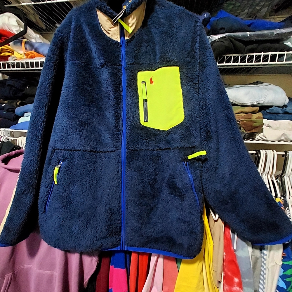 Mens Polo Ralph Lauren High Pile Hybid  Jacket
